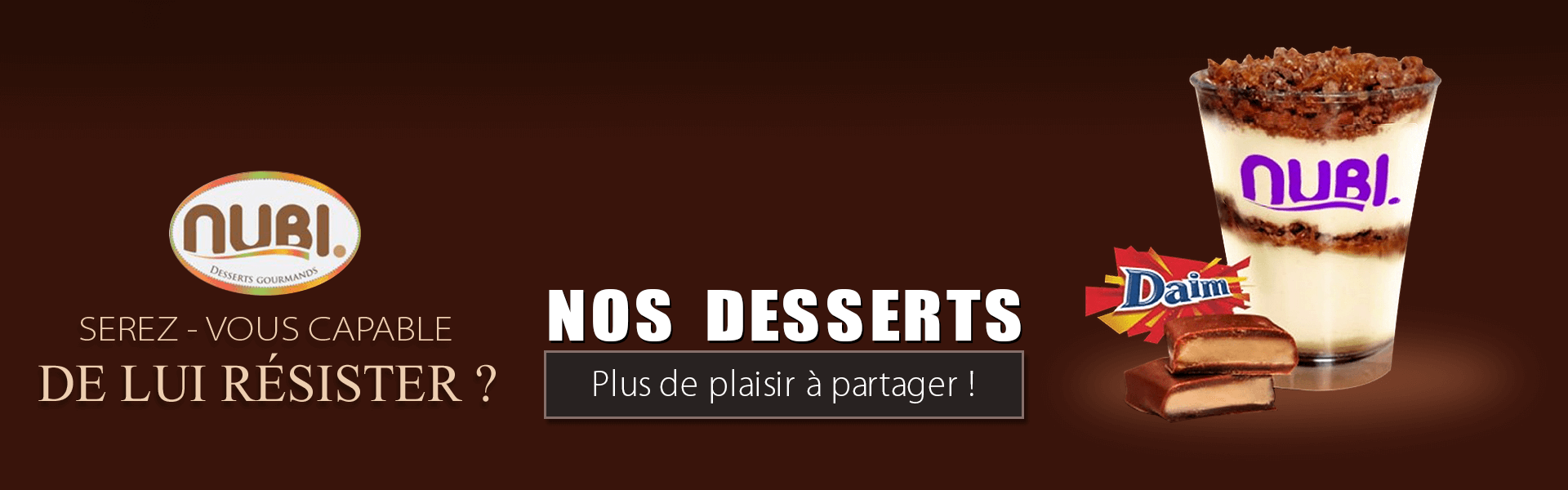 desserts à  Cuise la Motte